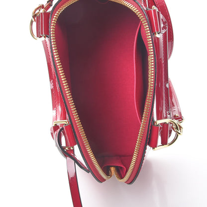 Louis Vuitton Vernis Alma BB Rose Indien 6 of 8