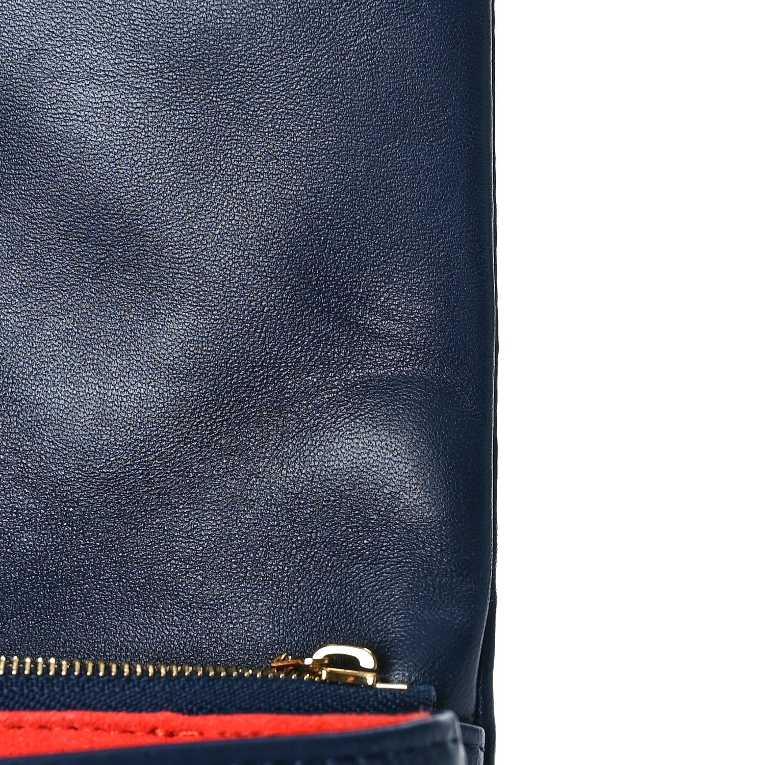 Louis Vuitton Lambskin Embossed Monogram LV Garden Pochette Coussin Navy 9 of 9