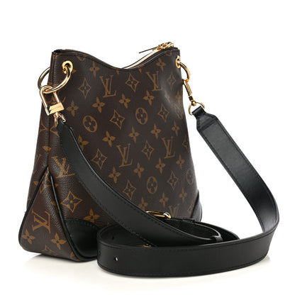Louis Vuitton Monogram Odeon PM Black 3 of 10