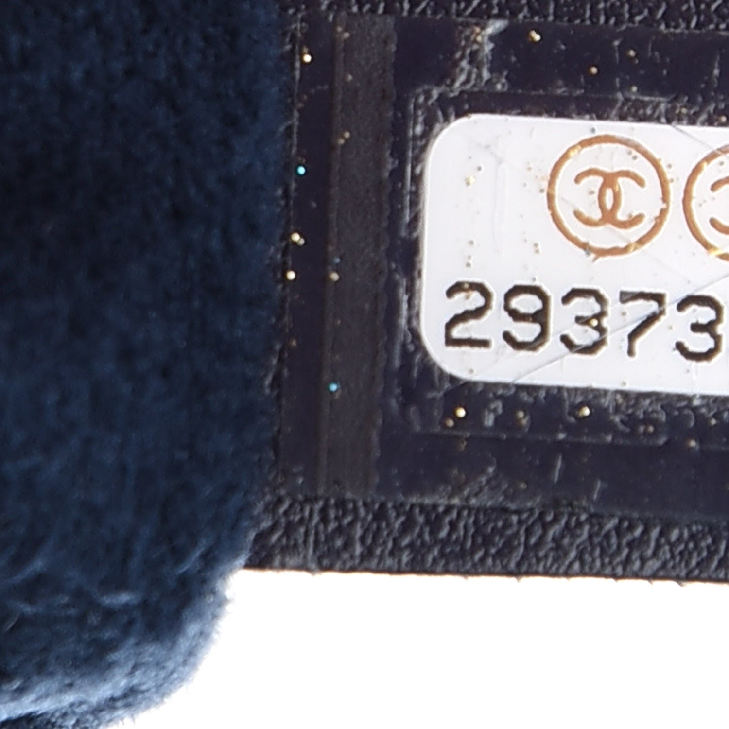 Chanel Caviar Small Studded Deauville Tote Navy 7 of 9