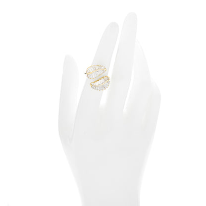 Anita Ko 18K Yellow Gold Diamond Classic Leaf Ring 52 6 2 of 6