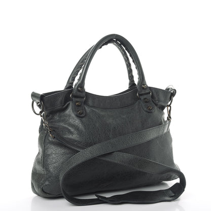 Balenciaga Agneau Classic Hardware Town Anthracite 3 of 9