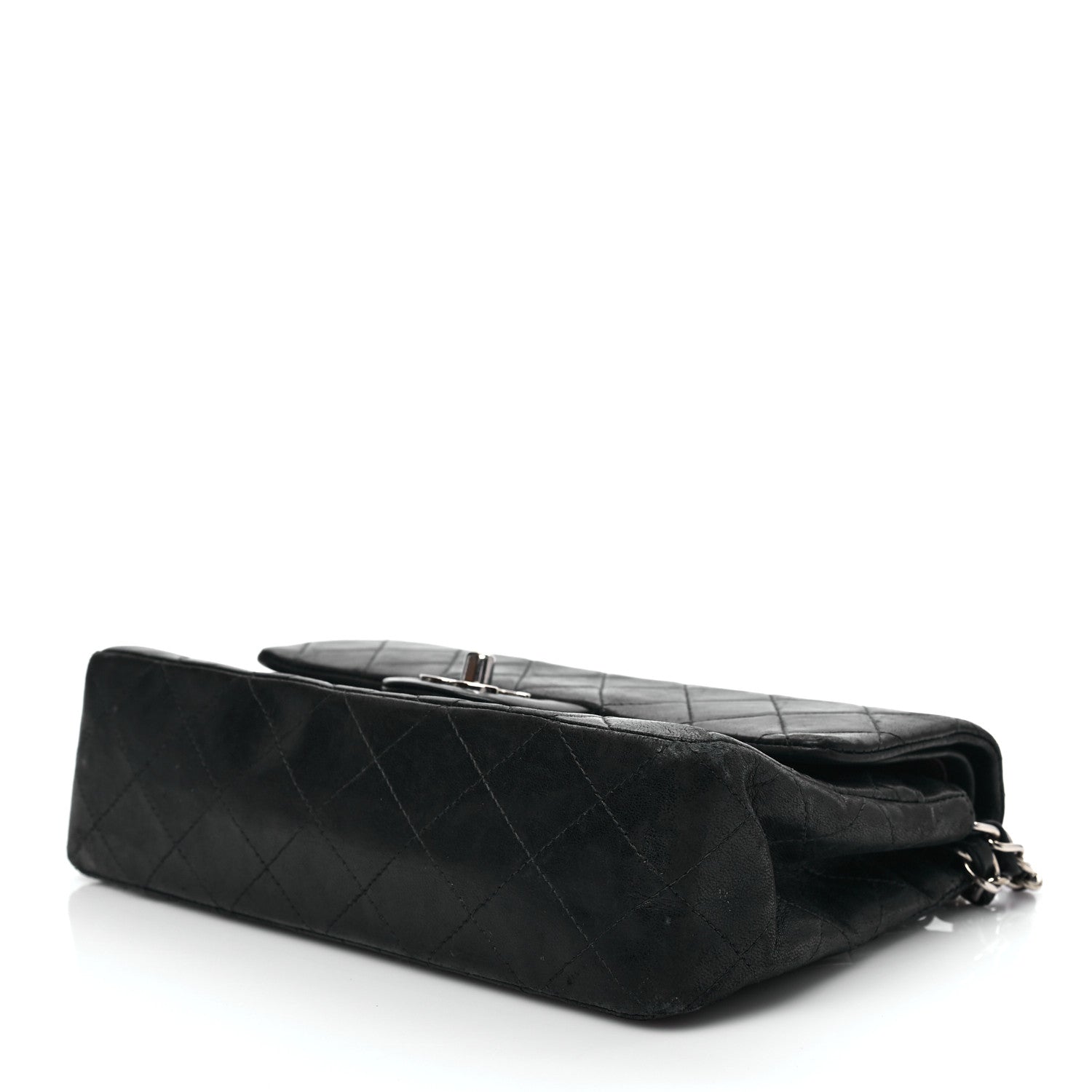Chanel Lambskin Quilted Small Double Flap Black 8 of 16