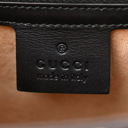 Gucci Calf Hair Leopard Print Small Sylvie Shoulder Bag Naturale Black 6 of 14