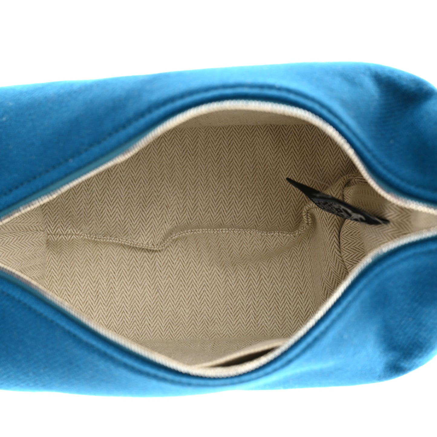Wool Rocabar Small Bride-A-Brac Pouch Bleu Paon