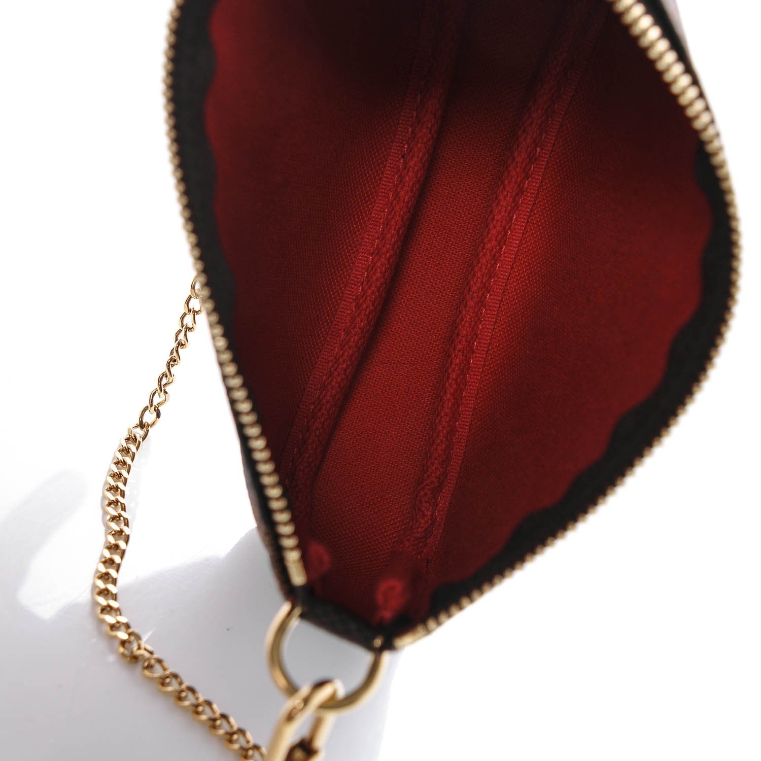 Louis Vuitton Damier Ebene Mini Pochette Accessories 5 of 7