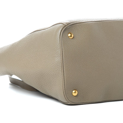 Prada Vitello Daino Tote Argilla 10 of 17
