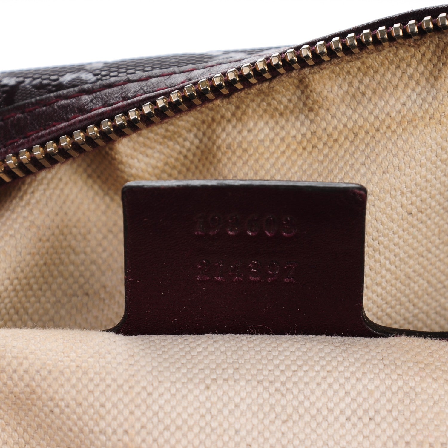Gucci Imprime Monogram Medium Joy Boston Bordeaux 8 of 10