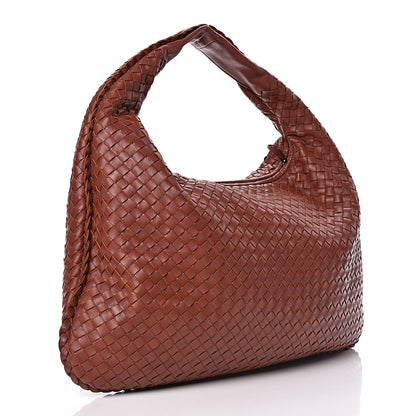 Bottega Veneta Nappa Intrecciato Large Veneta Hobo Brique 3 of 11