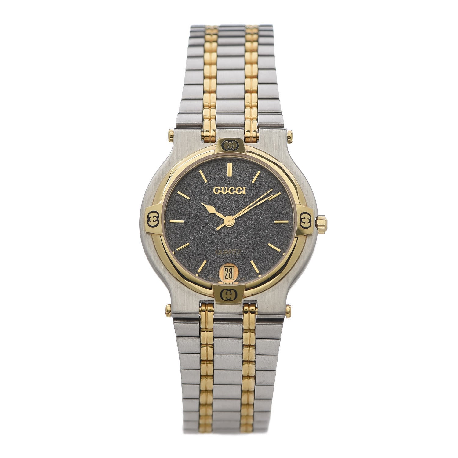 Gucci Stainless Steel 32mm 9000M Quartz Watch Grey 1 of 6