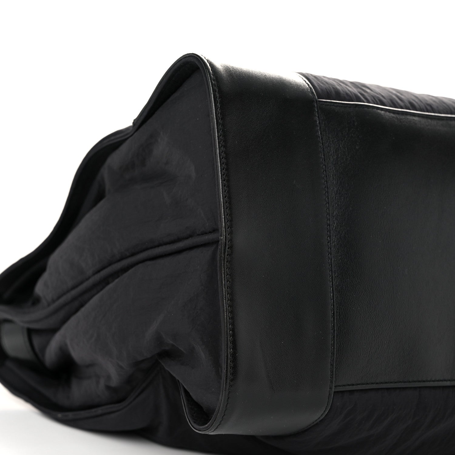 Saint Laurent Nylon Calfskin 48H Sac De Jour Duffle Black 9 of 10