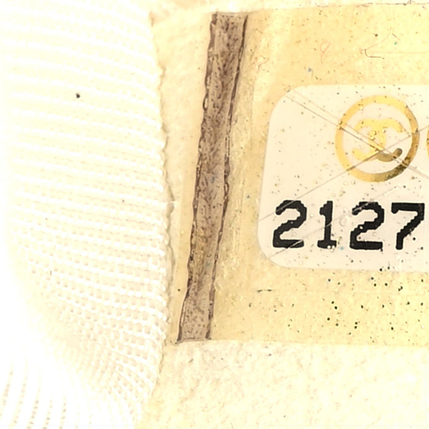 Cashmere Knit Extra Mini Single Flap White Multicolor