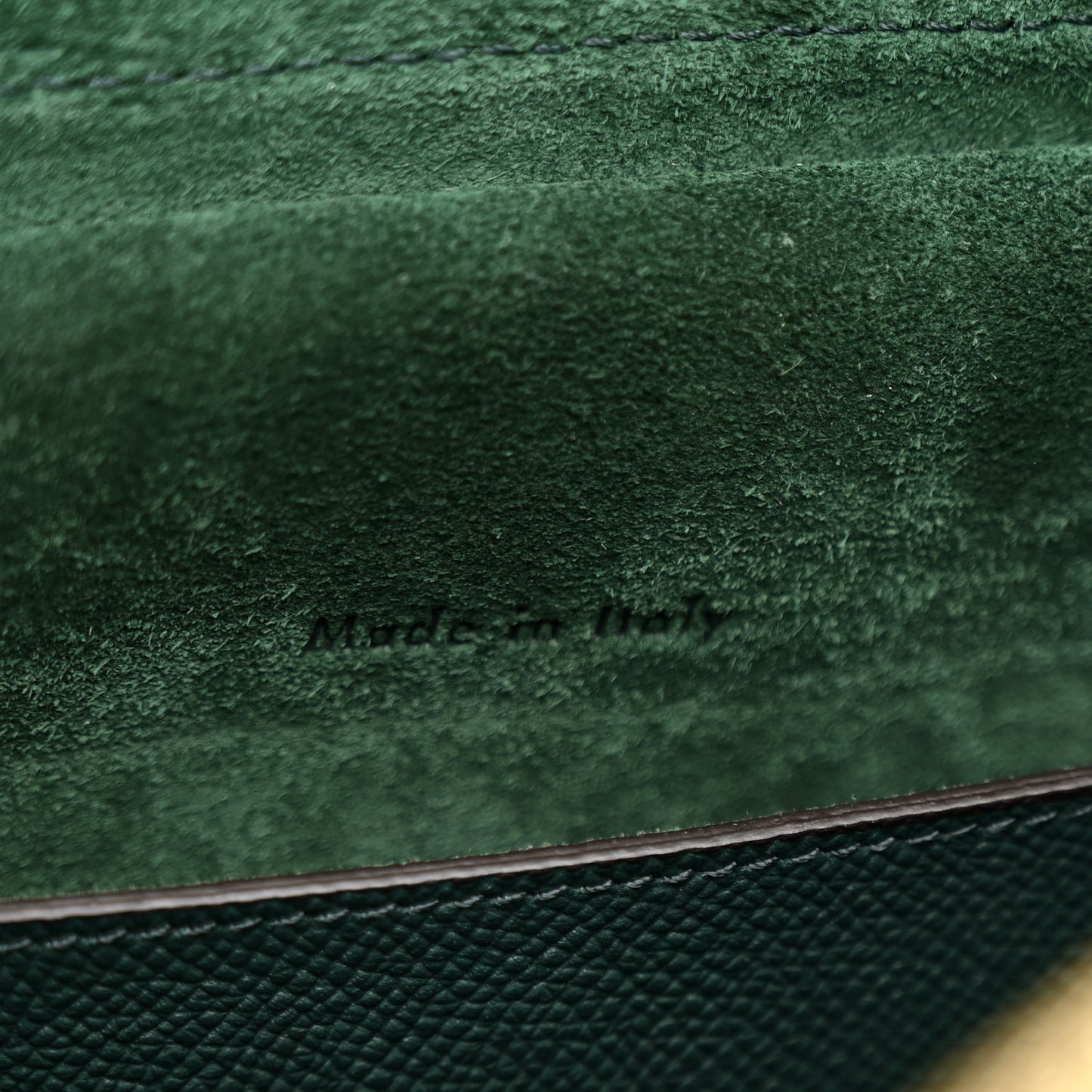 Grained Calfskin Micro Belt Bag Amazone