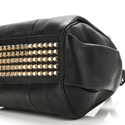 Alexander Wang Pebbled Lambskin Rocco Black Pale Gold Hardware 8 of 10