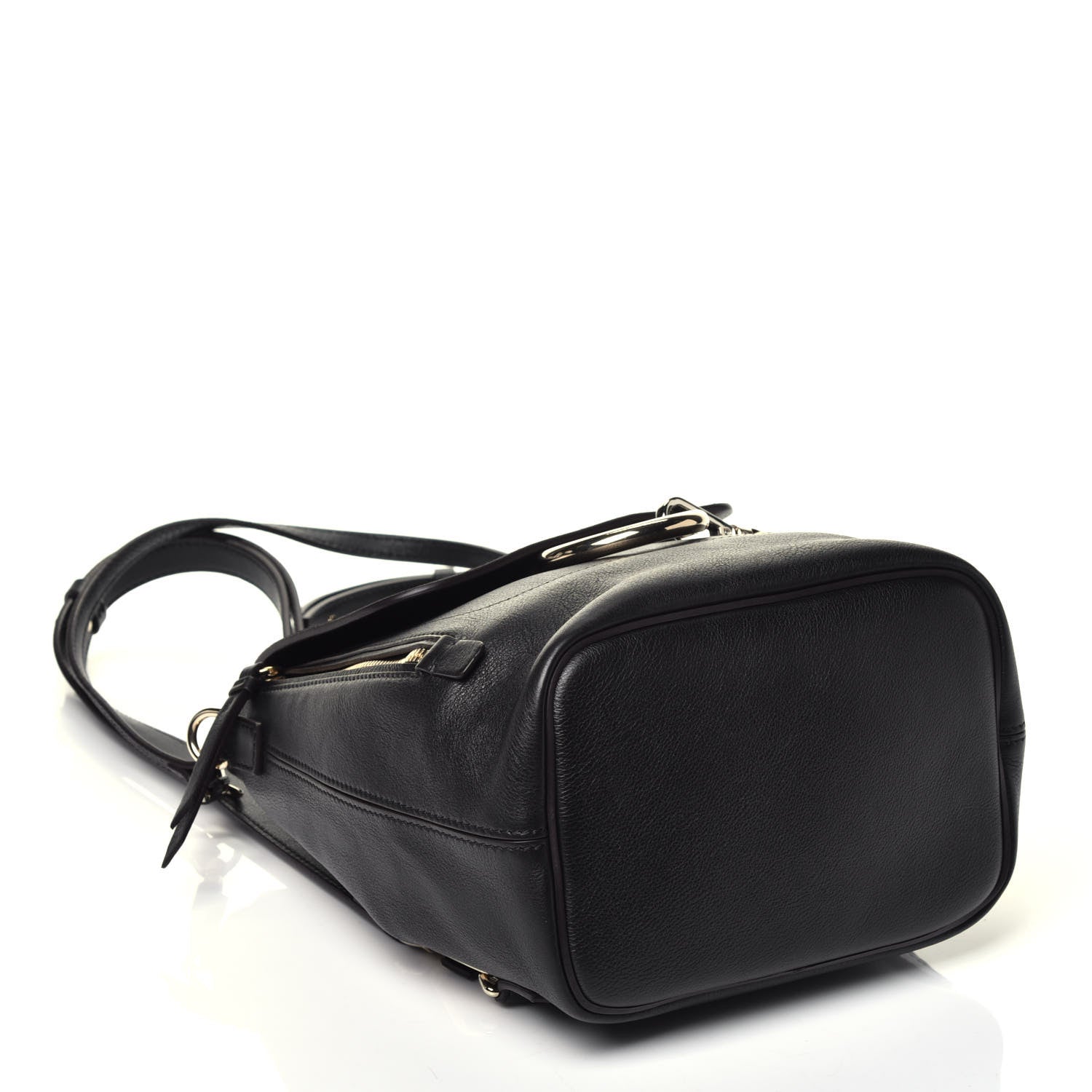 Chloe Suede Calfskin Small Faye Backpack Black 4 of 9