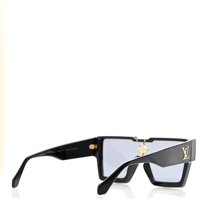 Louis Vuitton Acetate Swarovski Crystal Cyclone Sunglasses Z1578E Black 4 of 7