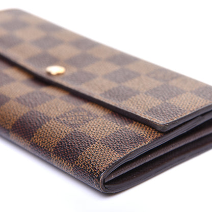 Louis Vuitton Damier Ebene Sarah Wallet 7 of 10