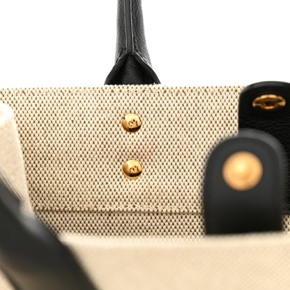 Versace Canvas Calfskin La Medusa Tote Bag Beige 10 of 11