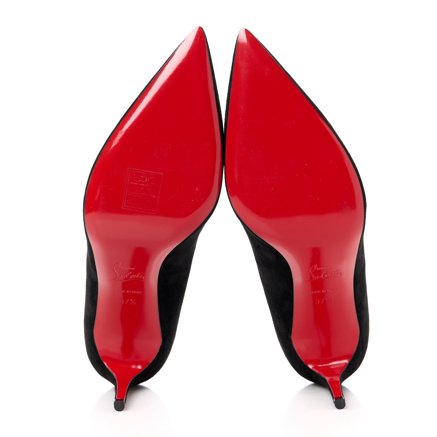 Christian Louboutin Veau Velours So Kate 85 Pumps 37.5 Black 5 of 8