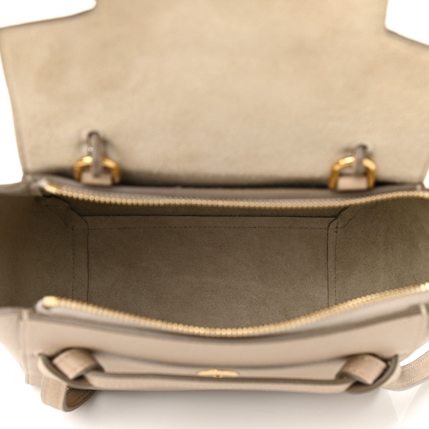 Celine Grained Calfskin Nano Belt Bag Light Taupe 5 of 10