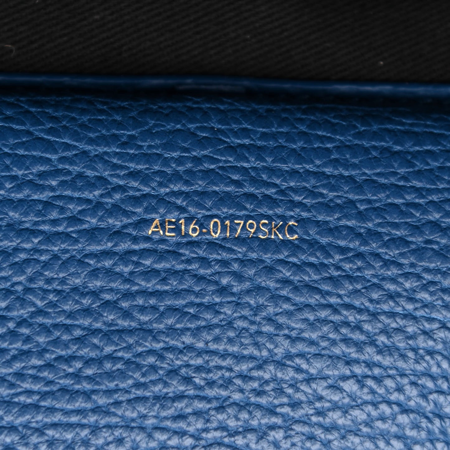 Textured Calfskin Medium Pashli Satchel Cobalt