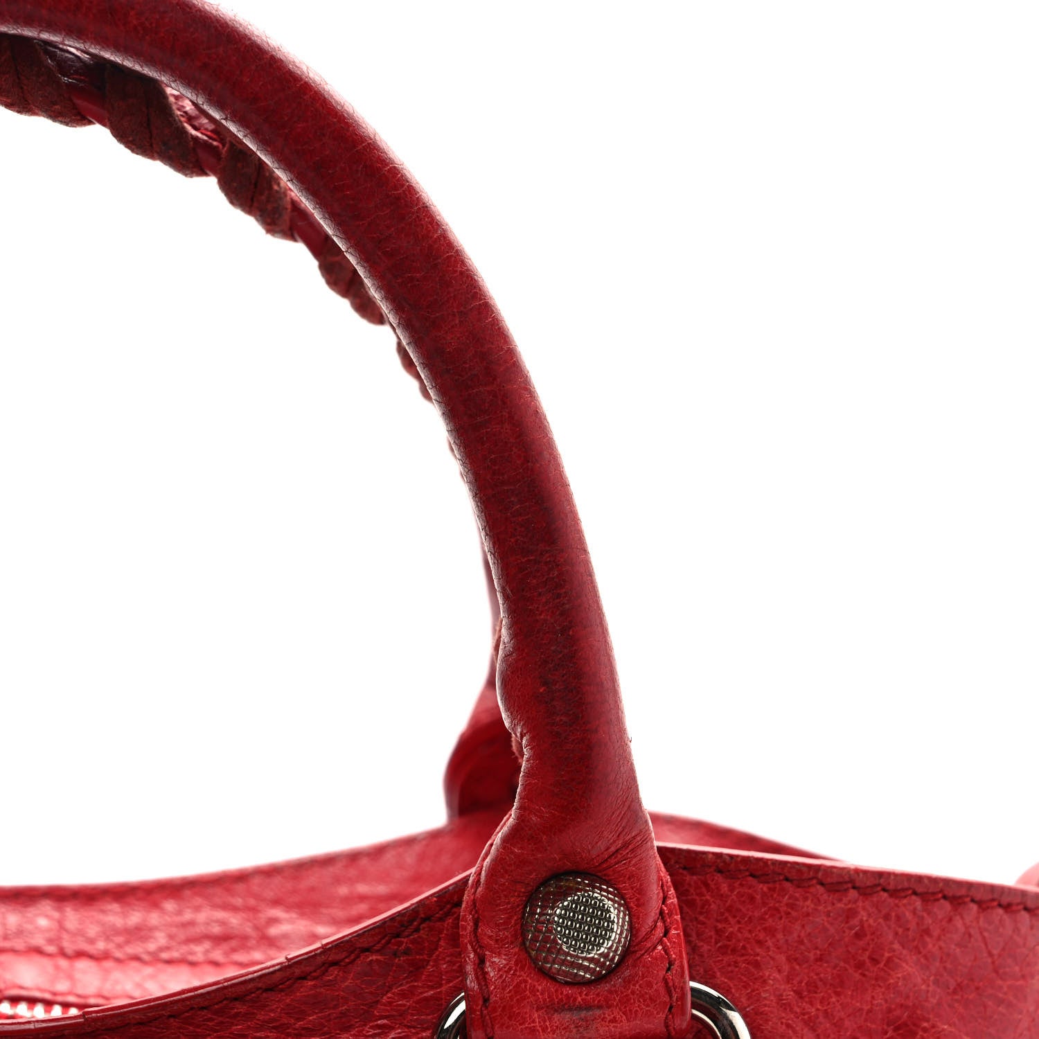 Balenciaga Agneau Giant 12 Silver Hardware Town Rouge Coquelicot 14 of 14