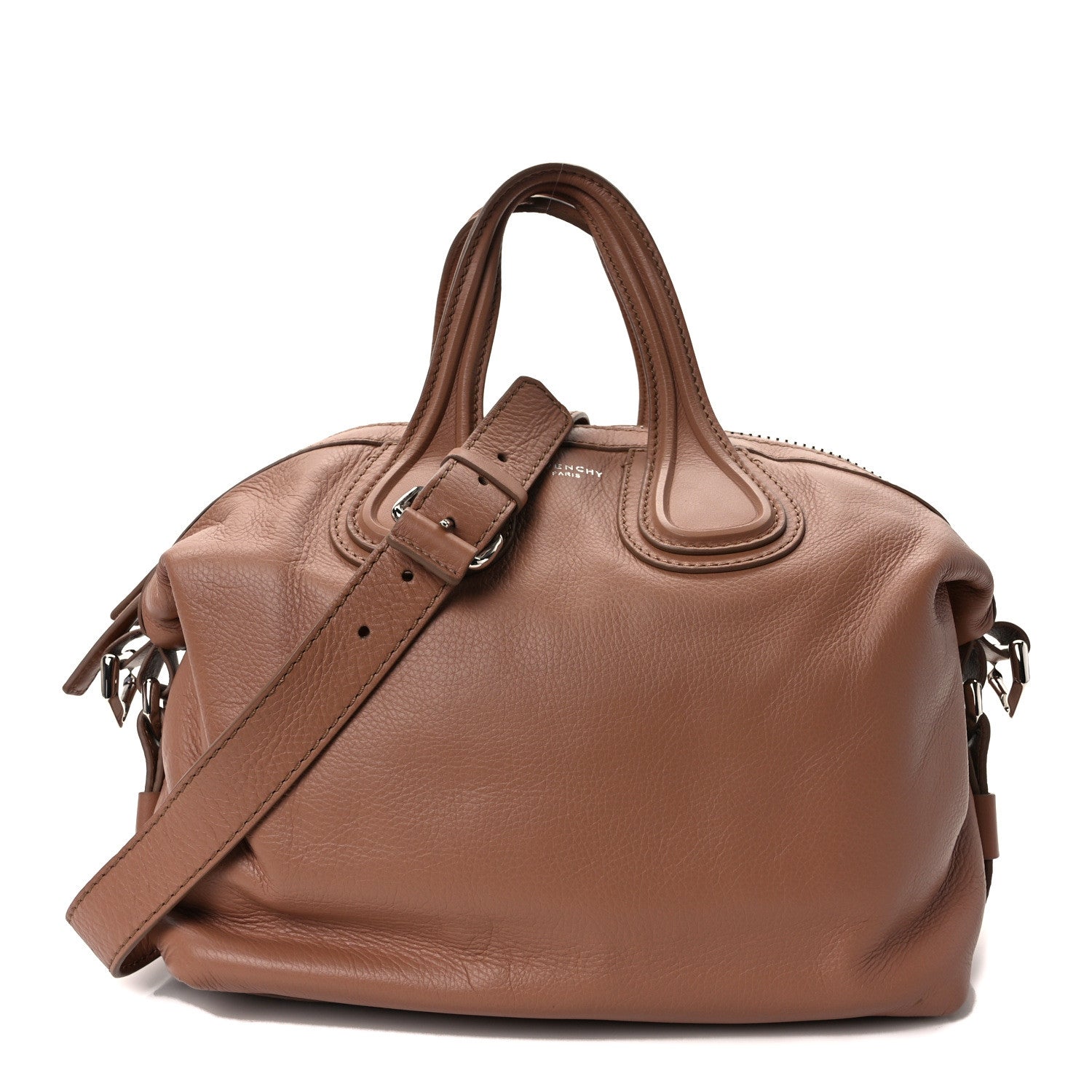 Givenchy Waxy Grained Calfskin Small Nightingale Caramel 1 of 13