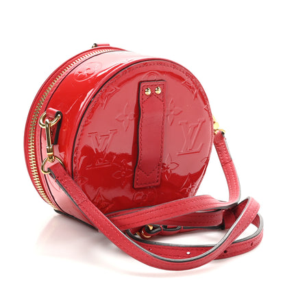 Louis Vuitton Vernis Mini Boite Chapeau Souple Red 3 of 9