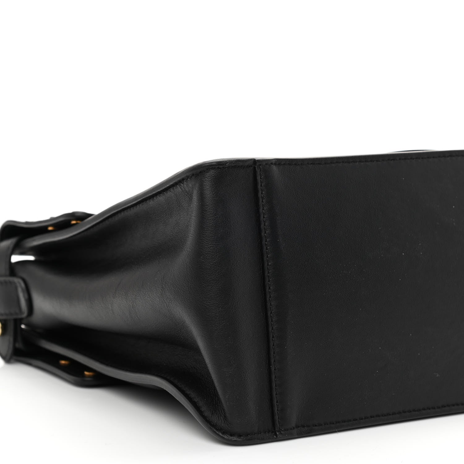 Fendi Vitello Grace Matte Large Flip Tote Black 8 of 9