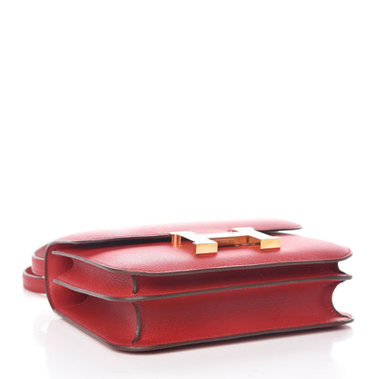 Hermes Evercolor Constance 18 Rouge Piment 4 of 17