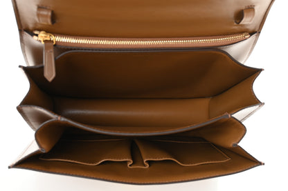 Celine Box Calfskin Medium Classic Box Flap Bag Camel 5 of 15