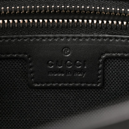 Gucci Soft GG Supreme Monogram Web Belt Bag Black Grey 6 of 10