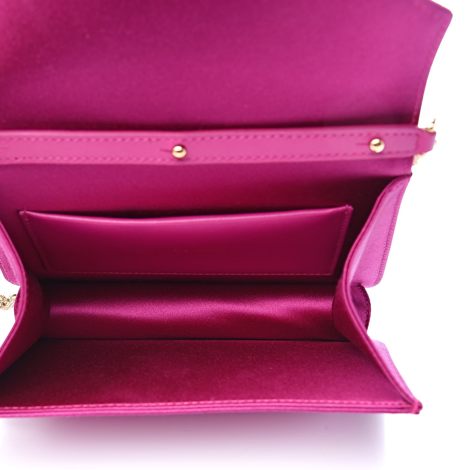 Dolce & Gabbana Silk Small Devotion Envelope Top Handle Bag Fuchsia 5 of 10