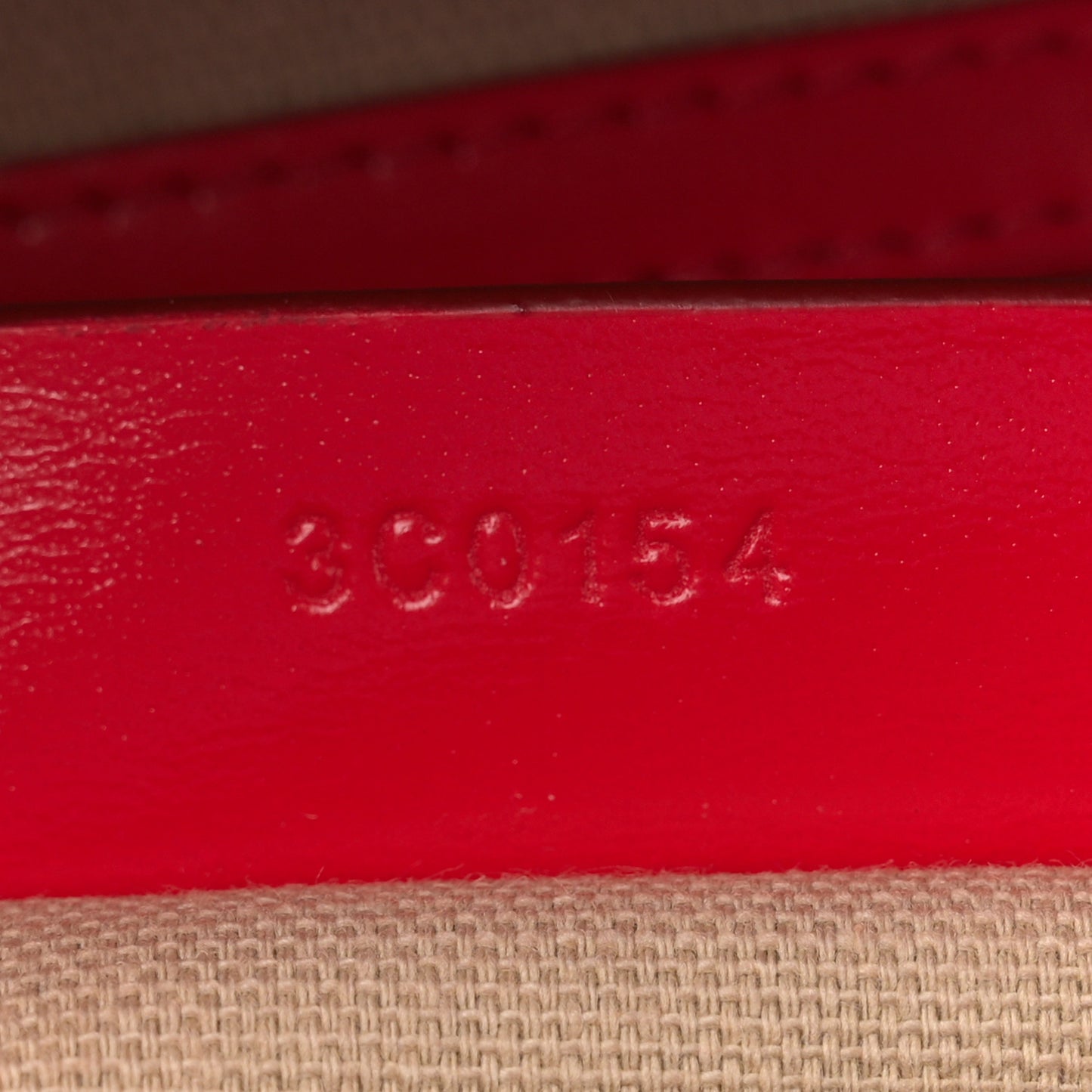 Shiny Lord Calfskin Small Antigona Medium Red