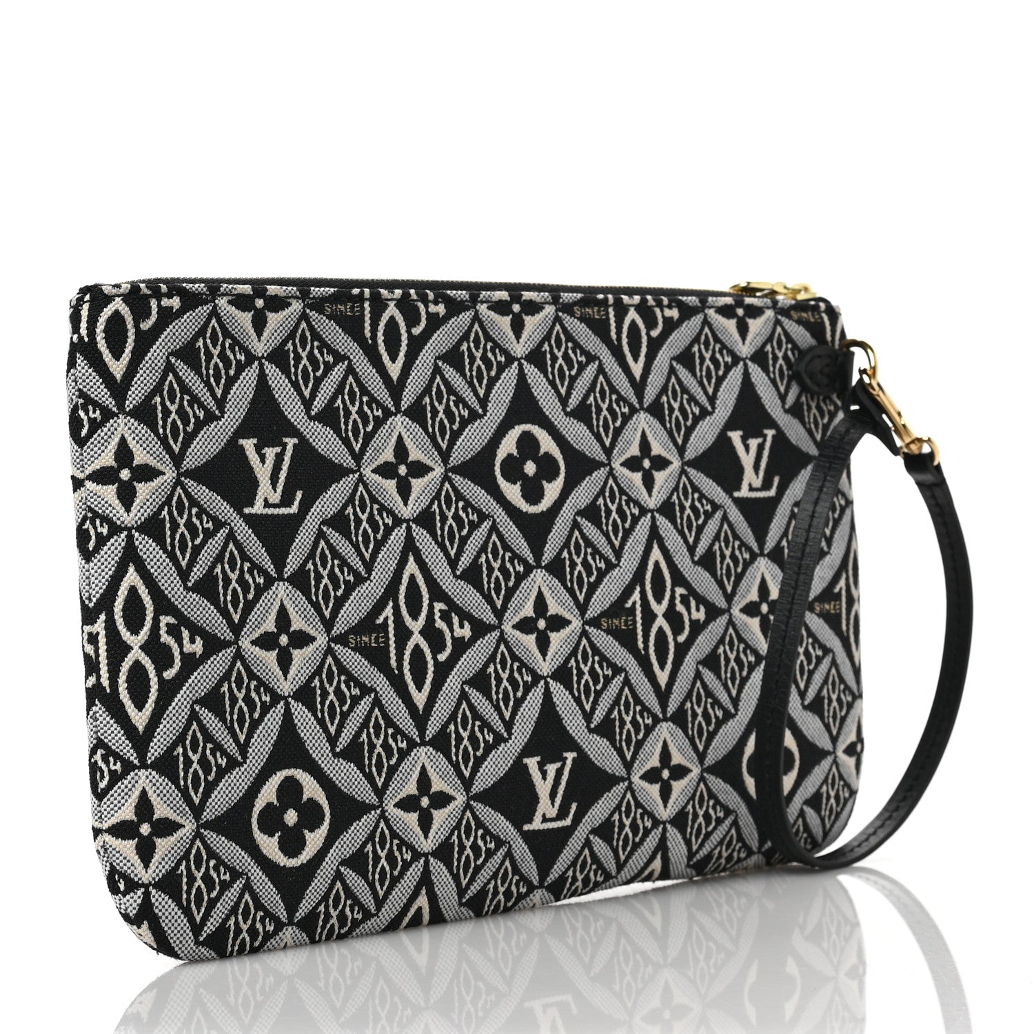 Louis Vuitton Jacquard Since 1854 Neverfull MM GM Pochette Grey 3 of 6