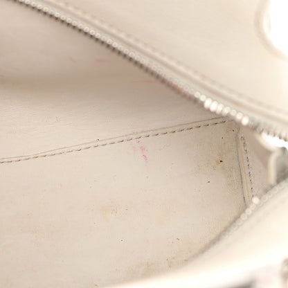 Balenciaga Grained Calfskin Neo Classic Silver Hardware Mini City White 14 of 22