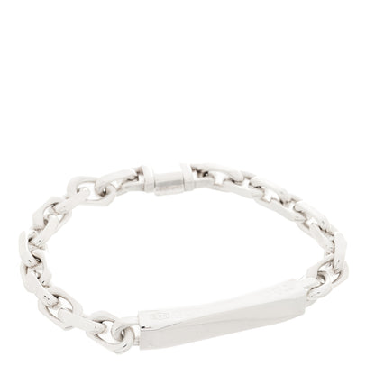 Tiffany Sterling Silver 1837 Makers ID Chain Bracelet 1 of 3