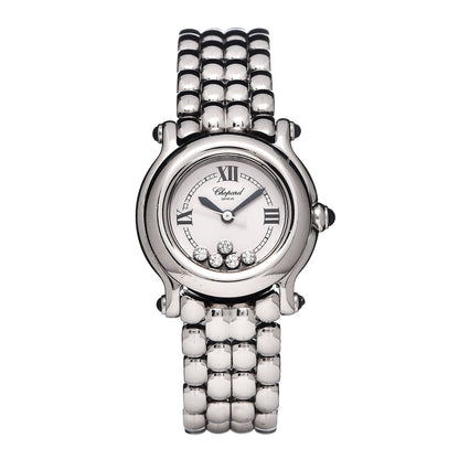 Chopard Stainless Steel 5 Diamond 26mm Happy Sport Quartz Watch 1 of 8