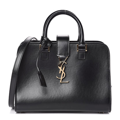Saint Laurent Calfskin Monogram Baby Cabas Black 1 of 8