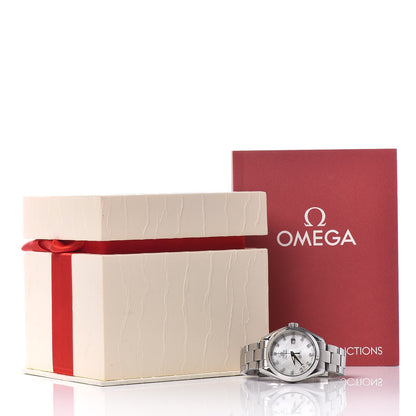 Omega Stainless Steel Diamond Mother of Pearl 34mm Seamaster Aqua Terra Co-Axial Chronometer Automatic Watch 231.10.34.20.55.001 7 of 7