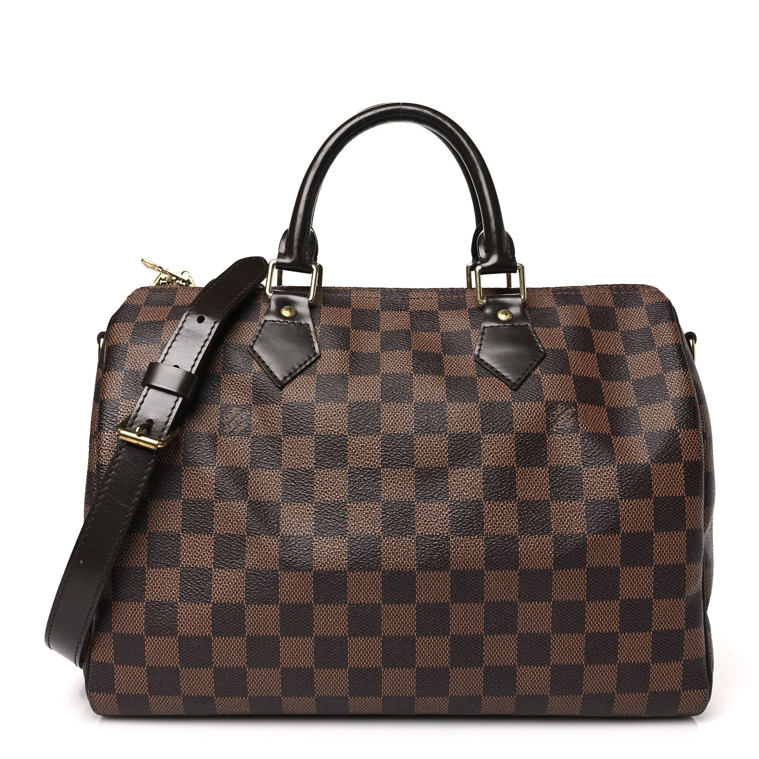Louis Vuitton Damier Ebene Speedy Bandouliere 30 1 of 12
