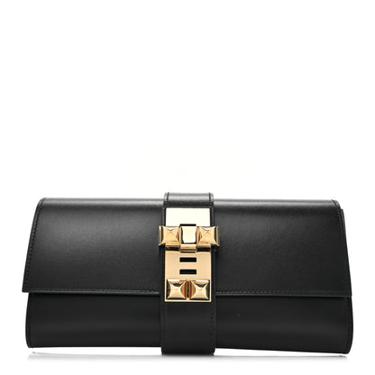 Hermes Box Medor 23 Clutch Black 1 of 10