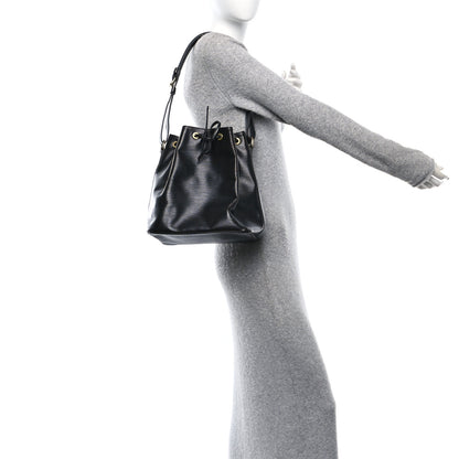 Louis Vuitton Epi Petit Noe Black 2 of 9