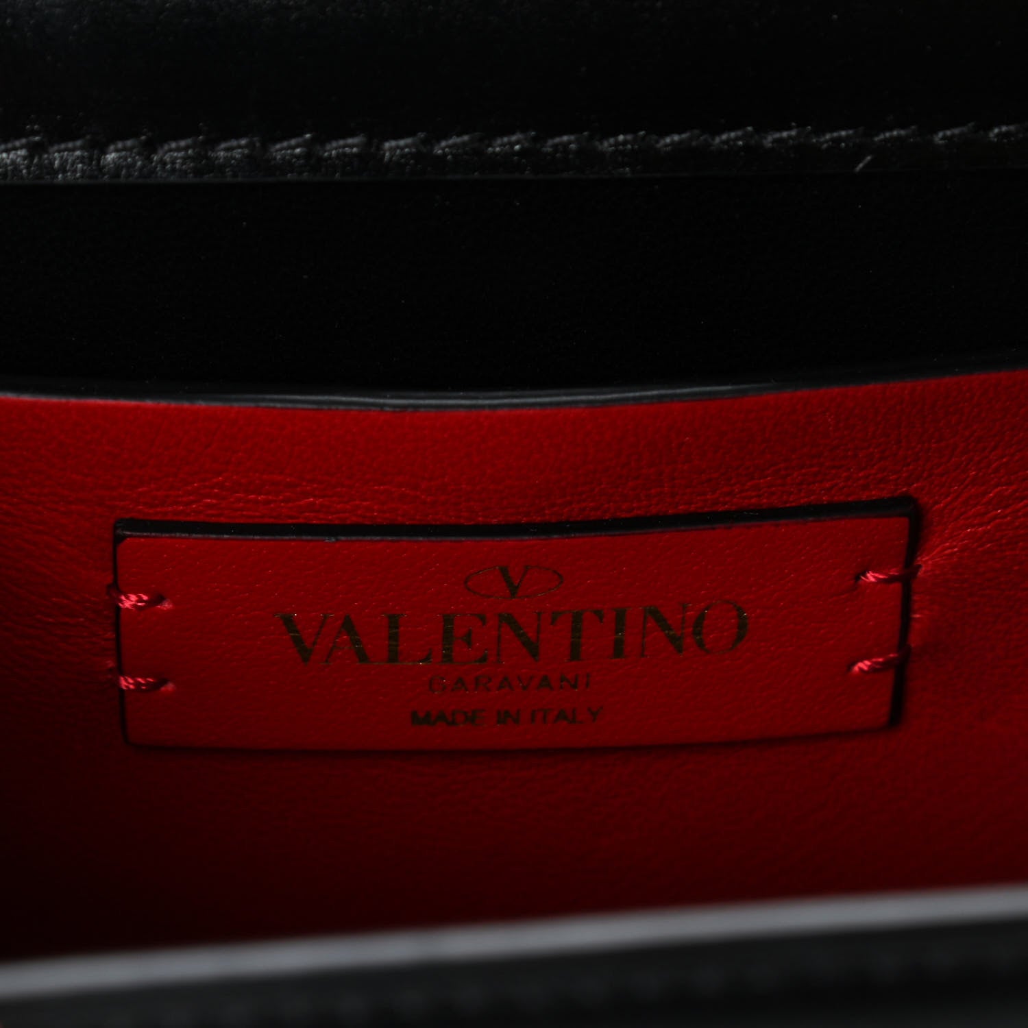 Valentino Garavani Smooth Calfskin Micro VSling Shoulder Bag Black 6 of 10