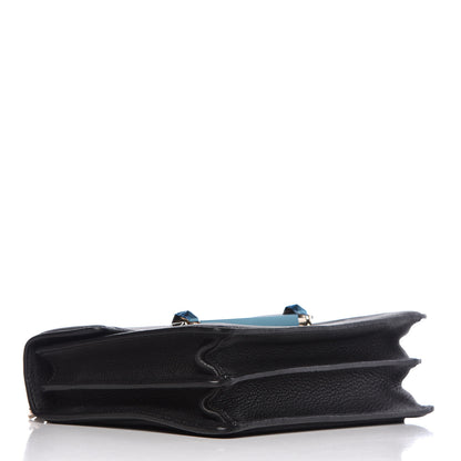 Valentino Garavani Grainy Calfskin Medium VLTN Uptown Shoulder Bag Black 4 of 10