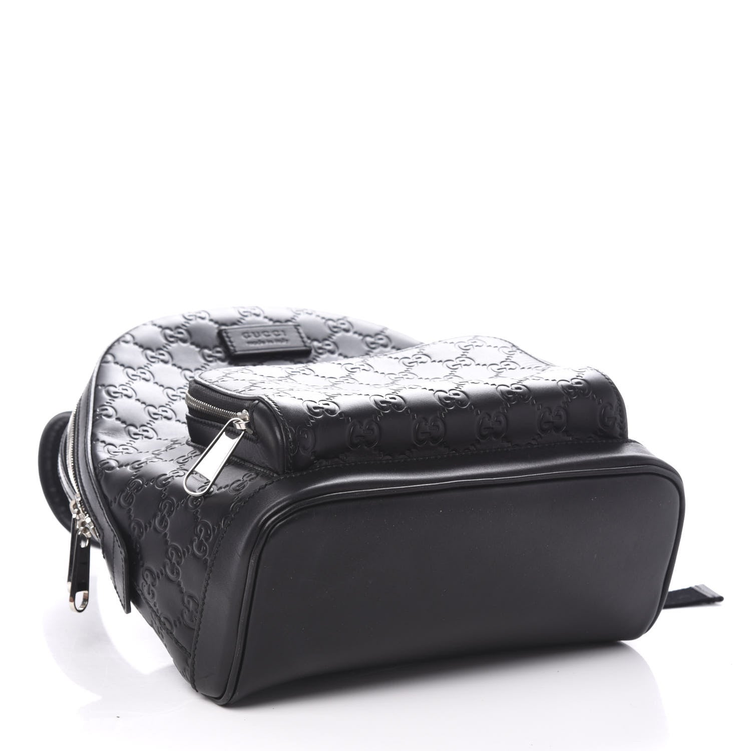 Gucci Guccissima Signature Small Day Backpack Black 3 of 9