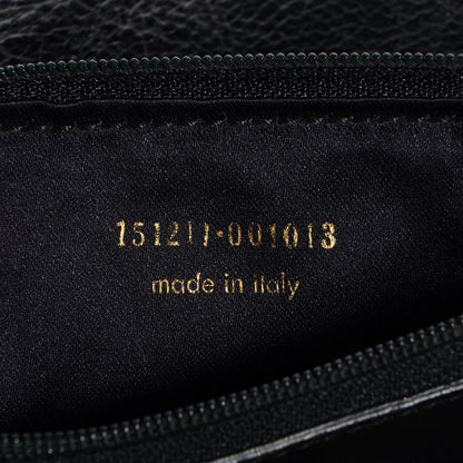 Saint Laurent Calfskin Vincennes Mombasa Hobo Black 7 of 7