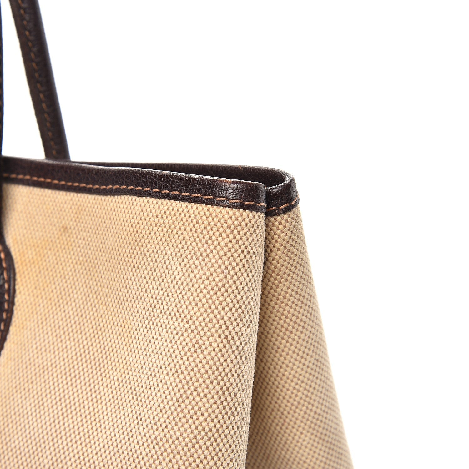 Hermes Toile Buffalo Garden Party Tote 30 TPM Marron Fonce 19 of 19
