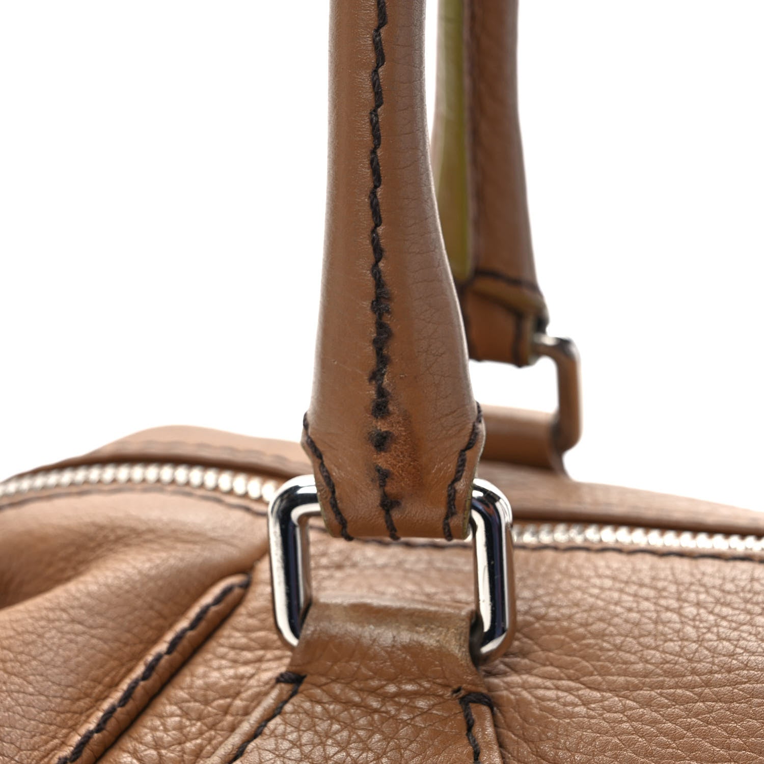 Chanel Calfskin Small Tassel Bowler Light Brown 11 of 13