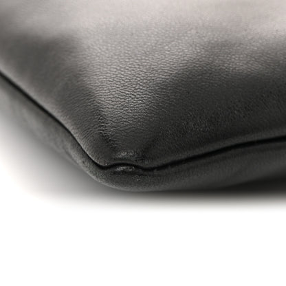 Saint Laurent Lambskin Small Calypso Pouch Black 9 of 10